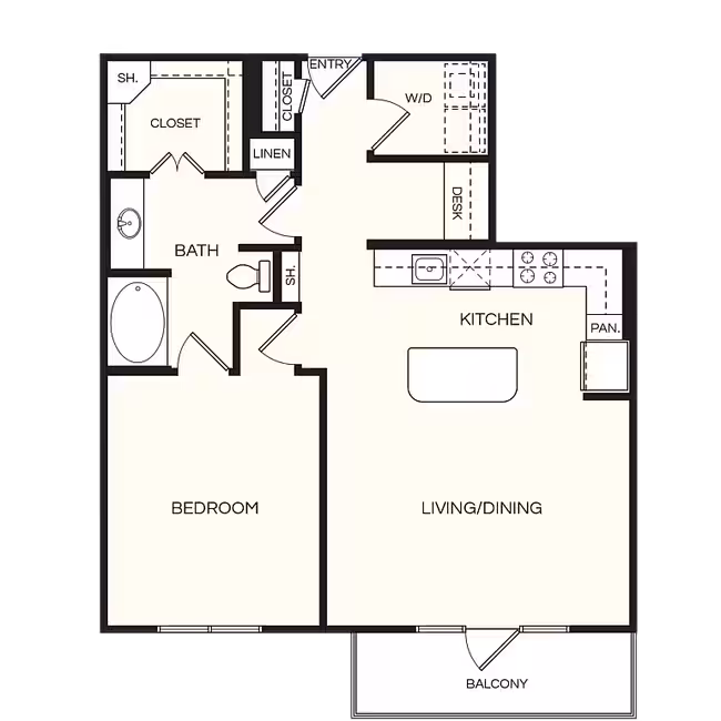 PEARL @ THE MIX-A3 1128 floor plan